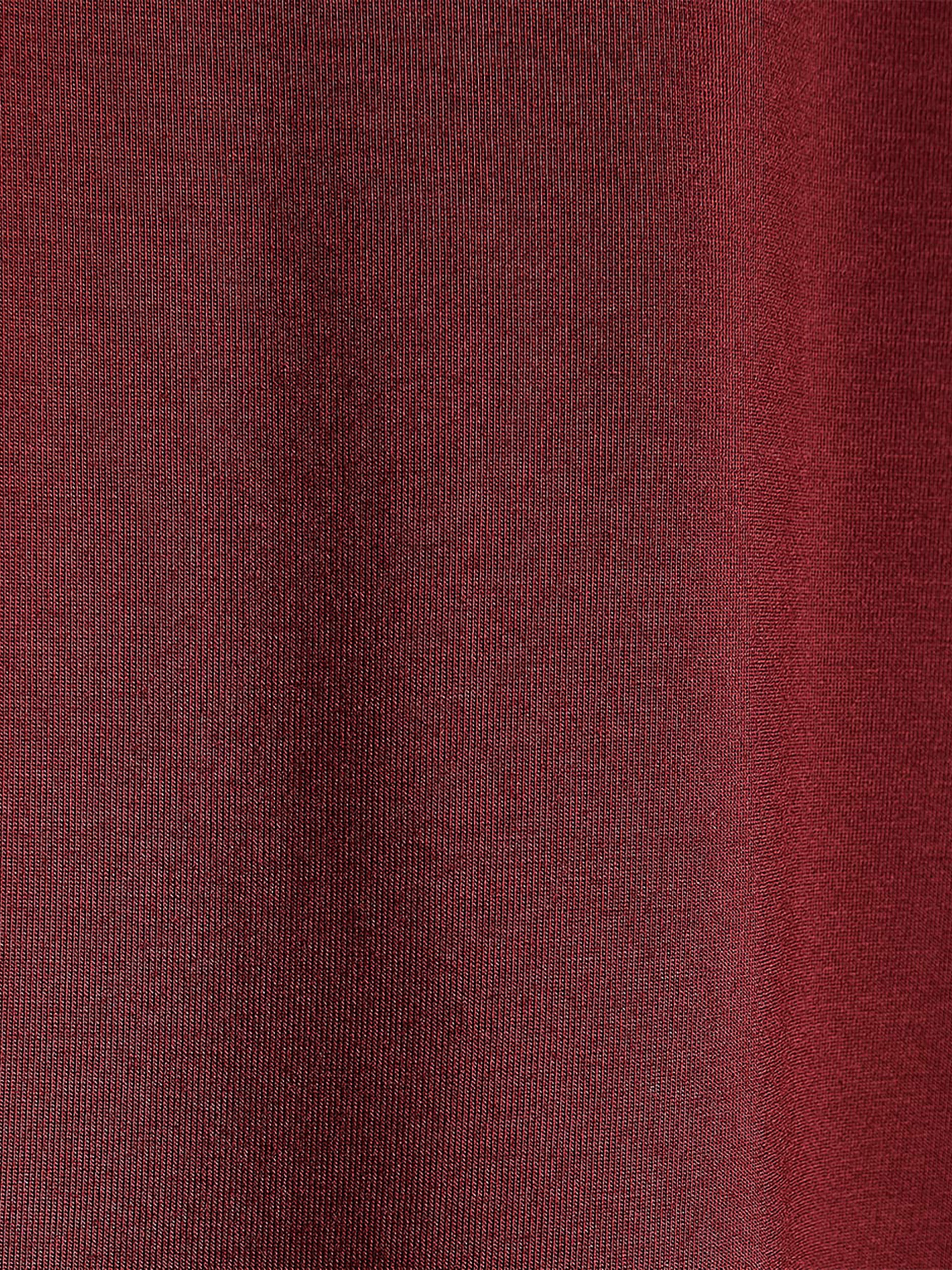 Fitted Long-Sleeve Mock-Neck Tee rw&co Exclusive Sale Price
