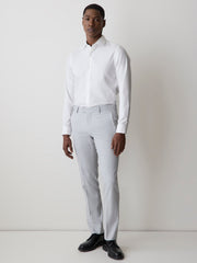 Slim Fit White Twill Dress Shirt rw&co Exclusive Sale Price
