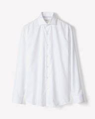 Slim Fit White Twill Dress Shirt rw&co Exclusive Sale Price