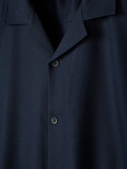 Short-Sleeve Herringbone Shirt with Camp Collar rw&co Exclusive Sale Price