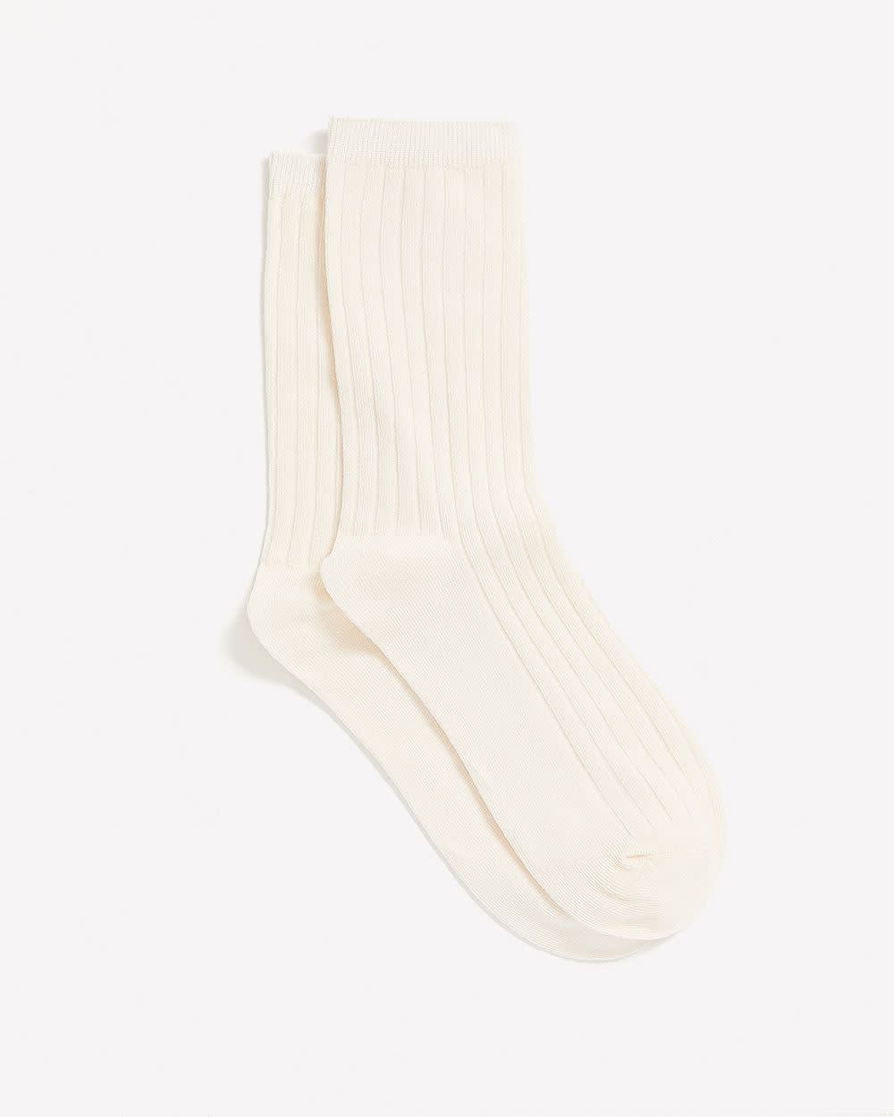 Ribbed Crew Socks rw&co Special Promo Price