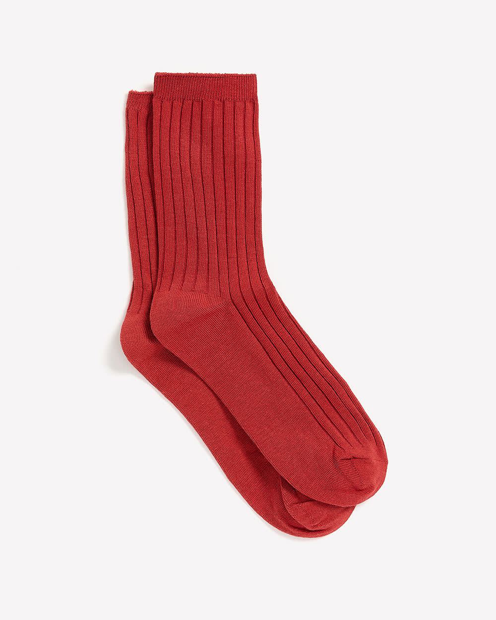 Ribbed Crew Socks rw&co Special Promo Price