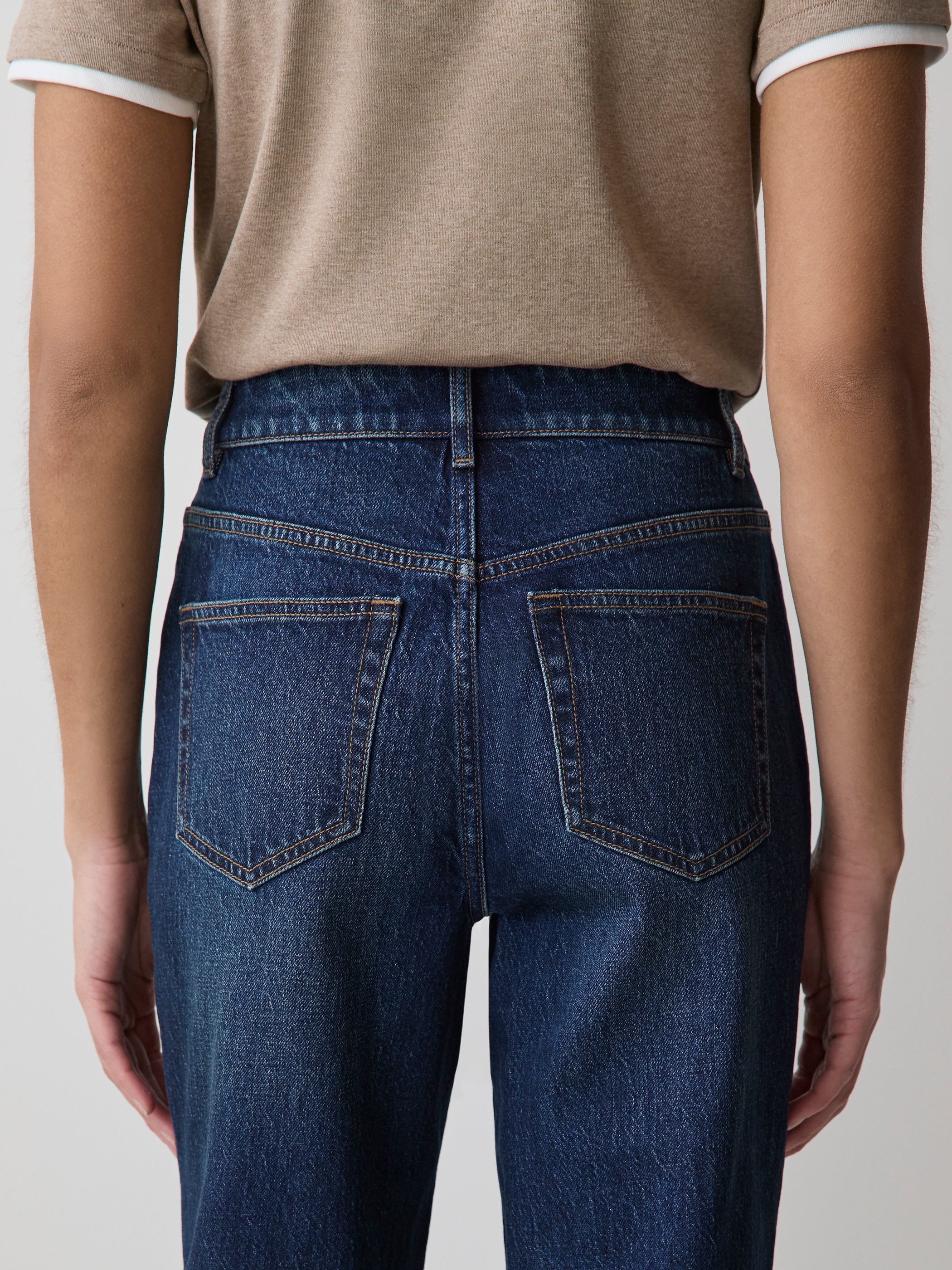 High-Rise Wide-Leg Jeans rw&co On Sale