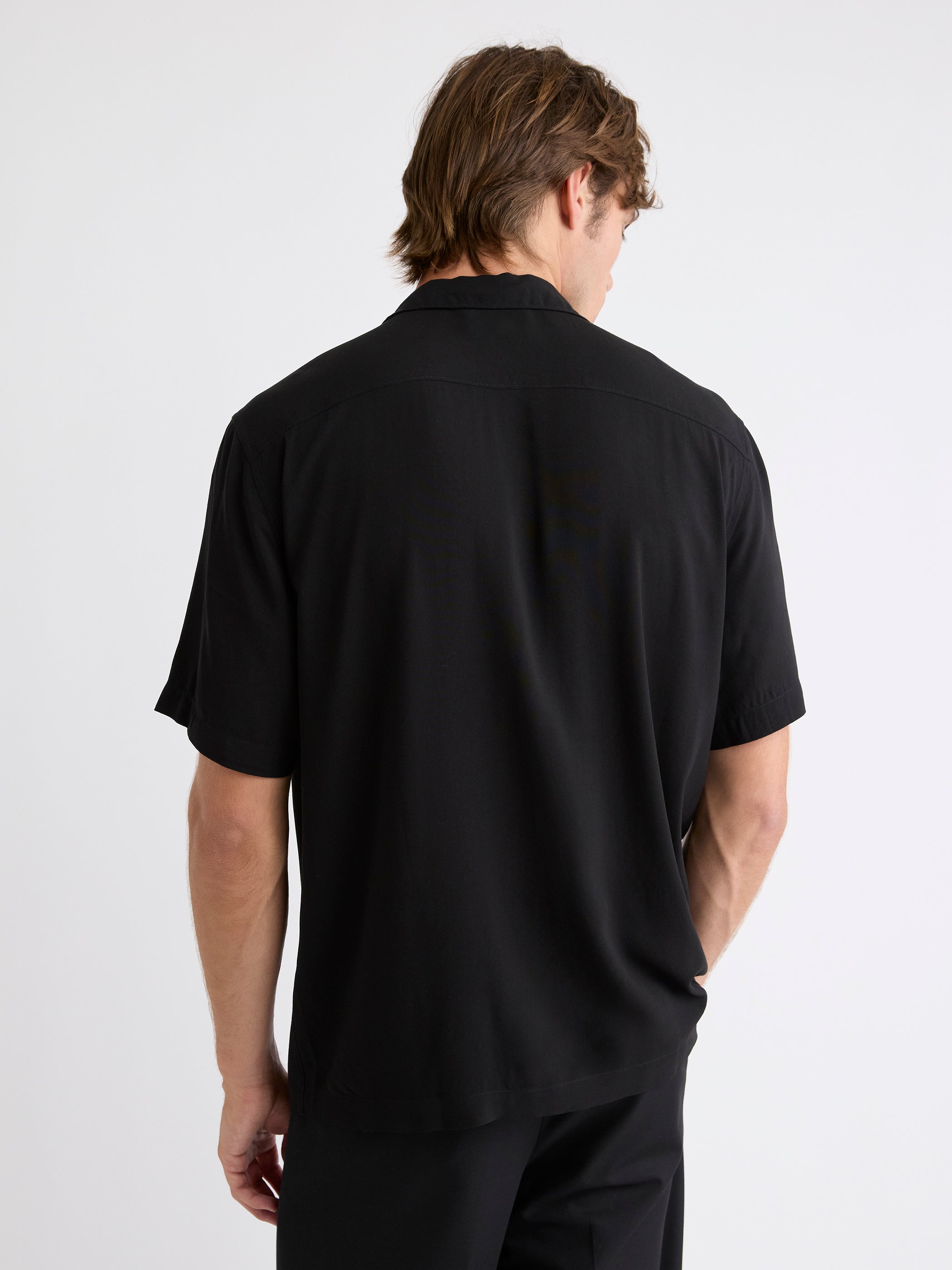Short-Sleeve Shirt with Camp Collar rw&co Special Offer