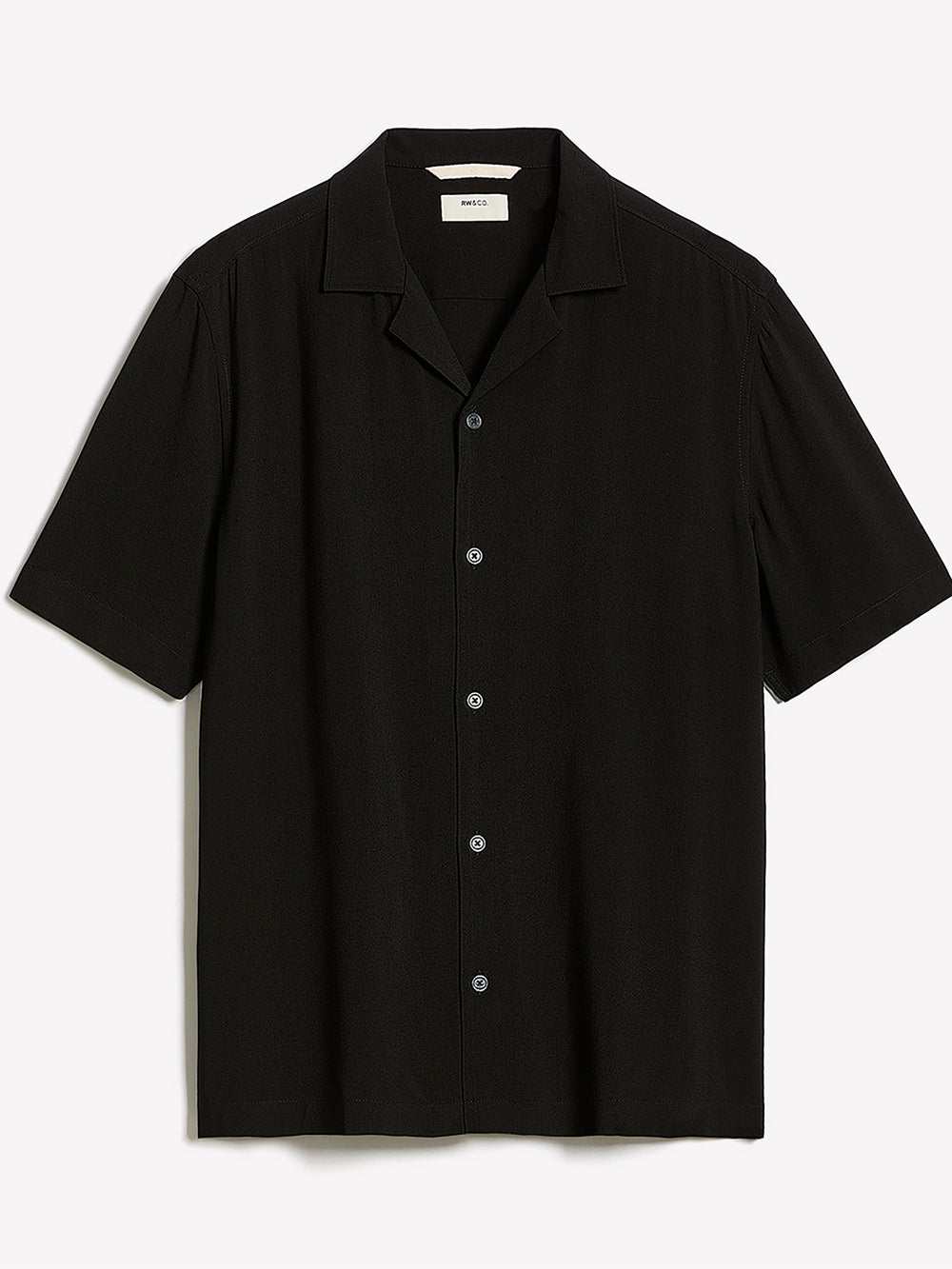Short-Sleeve Shirt with Camp Collar rw&co Special Offer