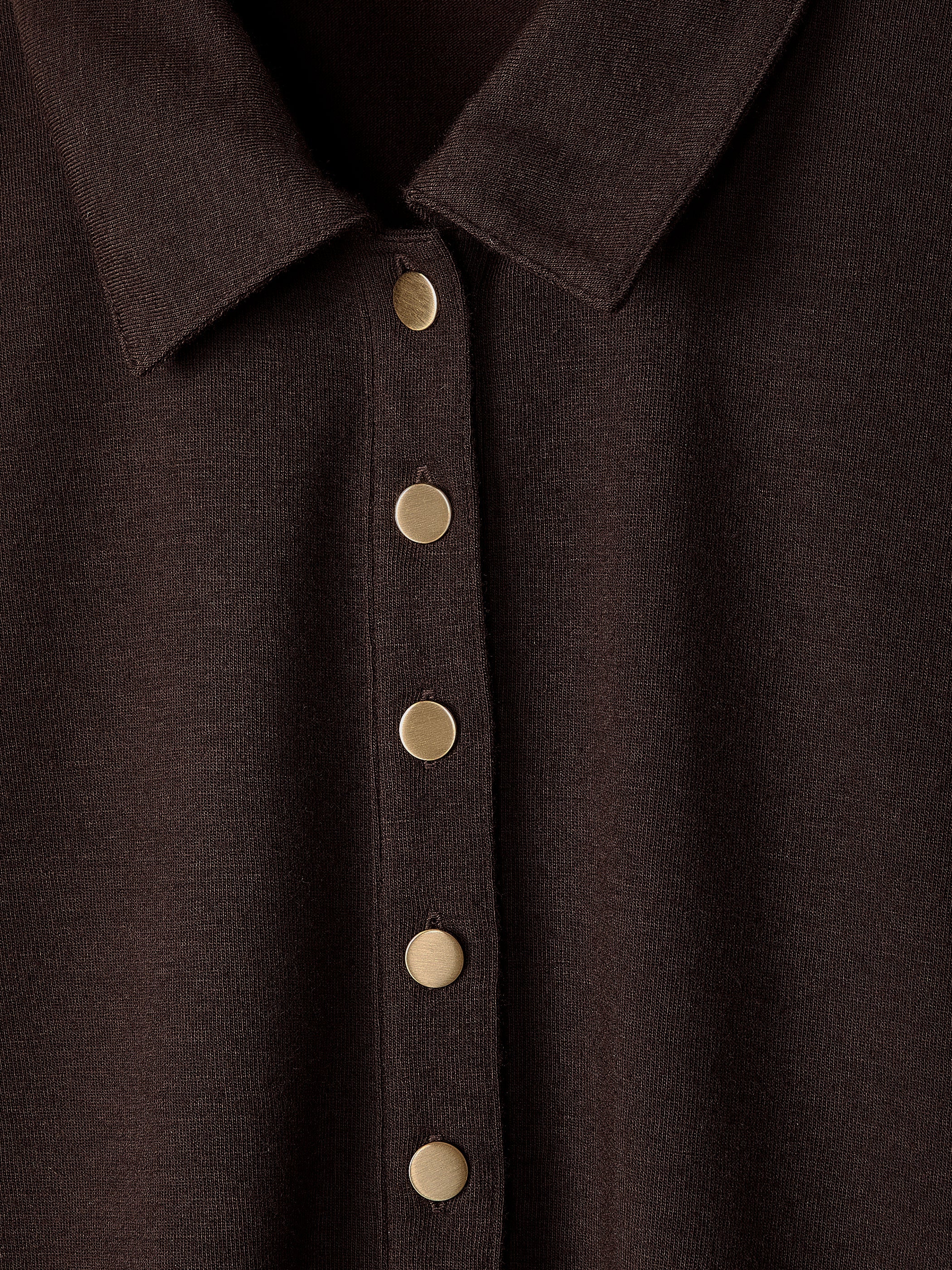 Long-Sleeve Fitted Polo rw&co Great Value Deal