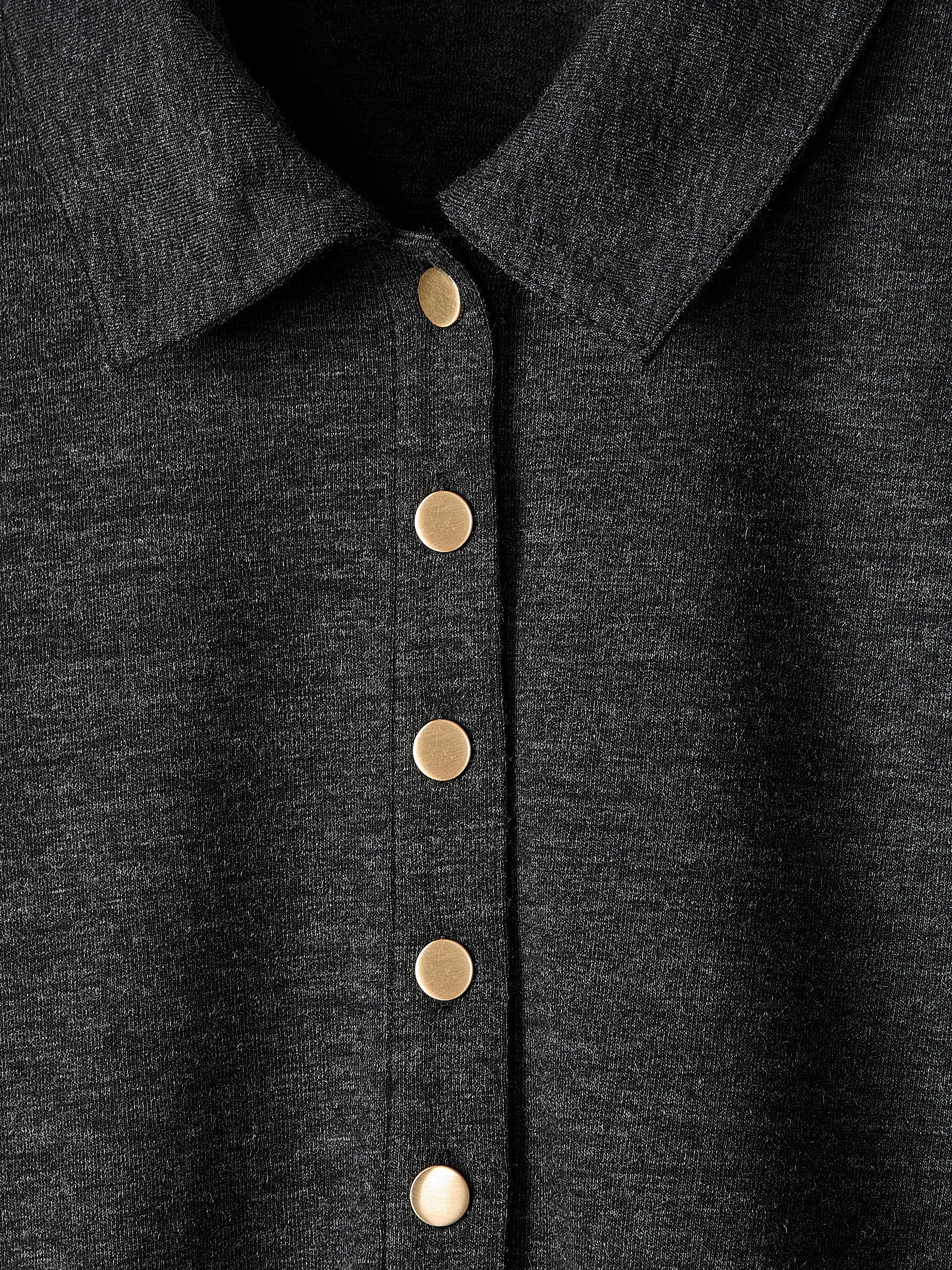 Long-Sleeve Fitted Polo rw&co Great Value Deal