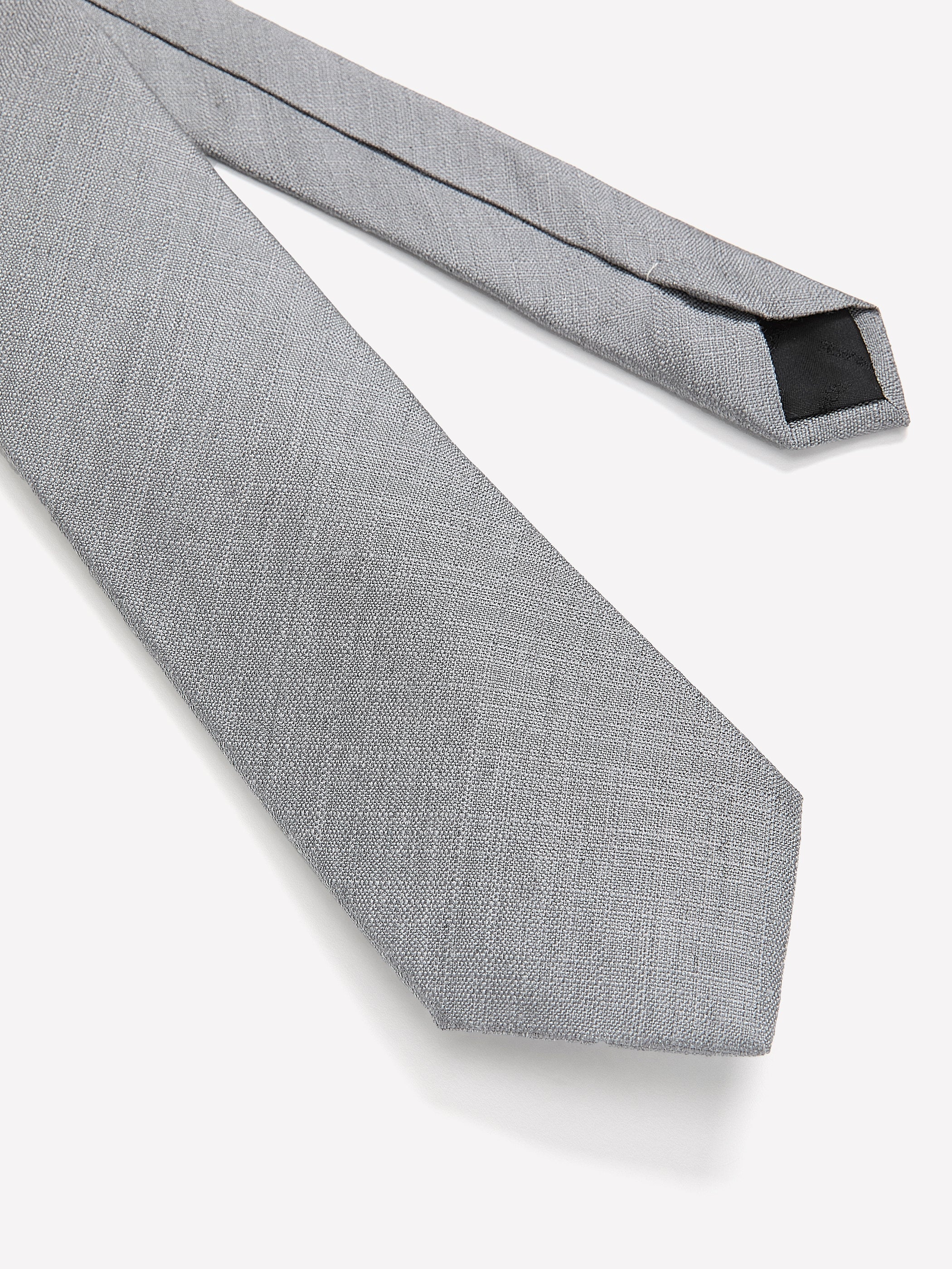 Light Grey Regular Textured Tie rw&co Special Promo Price