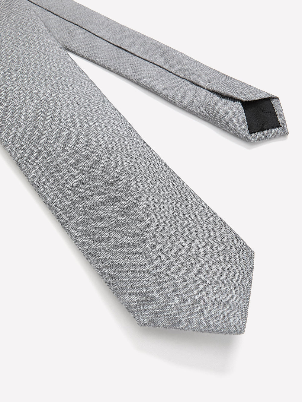 Light Grey Regular Textured Tie rw&co Special Promo Price