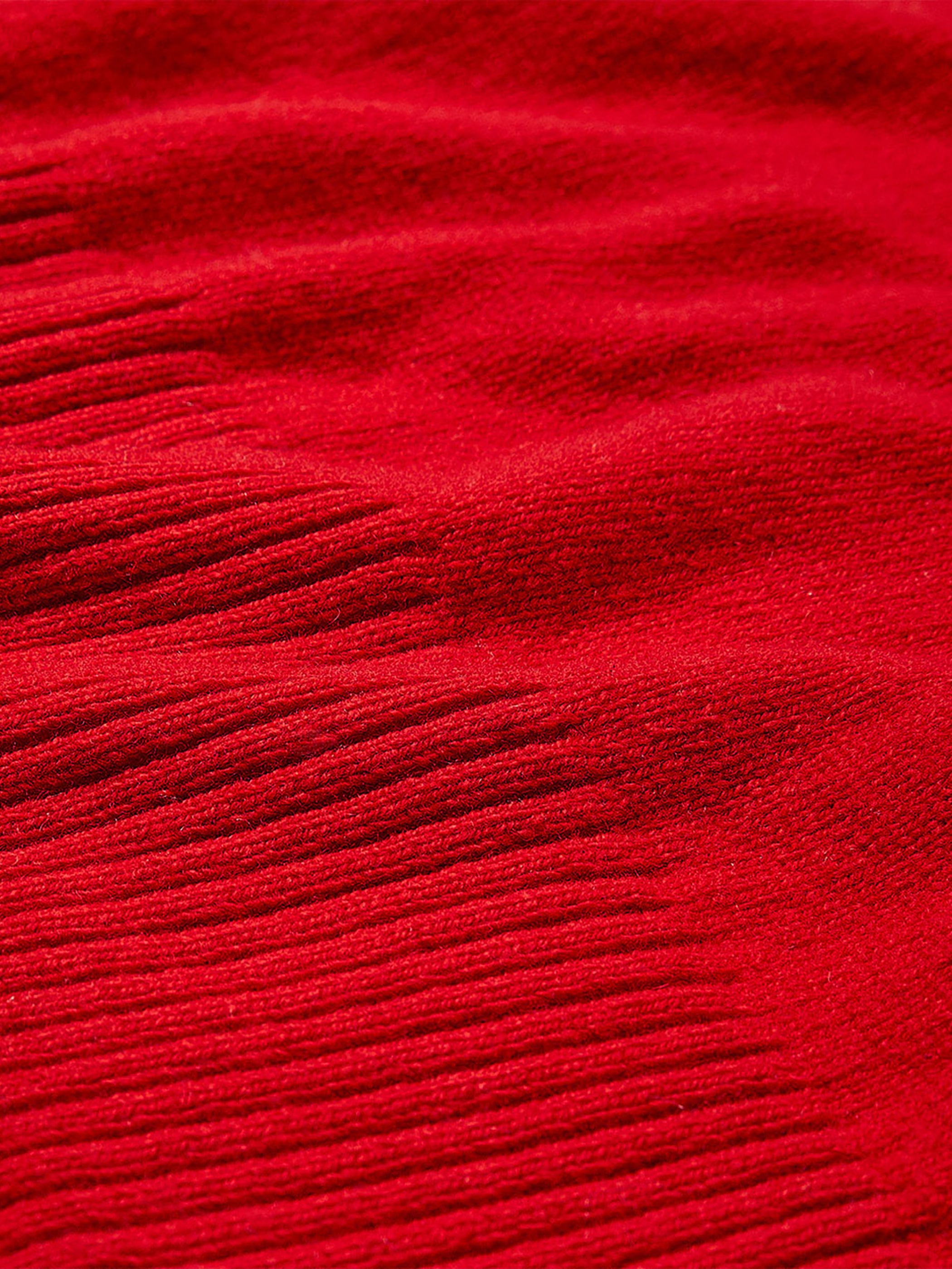 Long-Sleeve V-Neck Merino-Blend Sweater rw&co On Sale