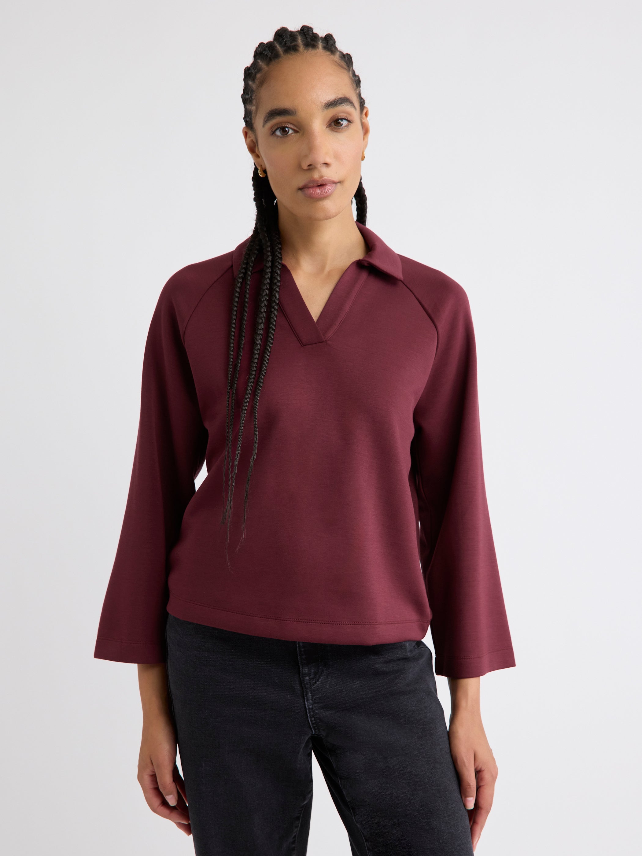 Long-Sleeve Polo rw&co On Sale