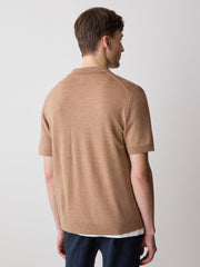Merino-Wool Short-Sleeve Shirt Sweater rw&co Limited Time Discount