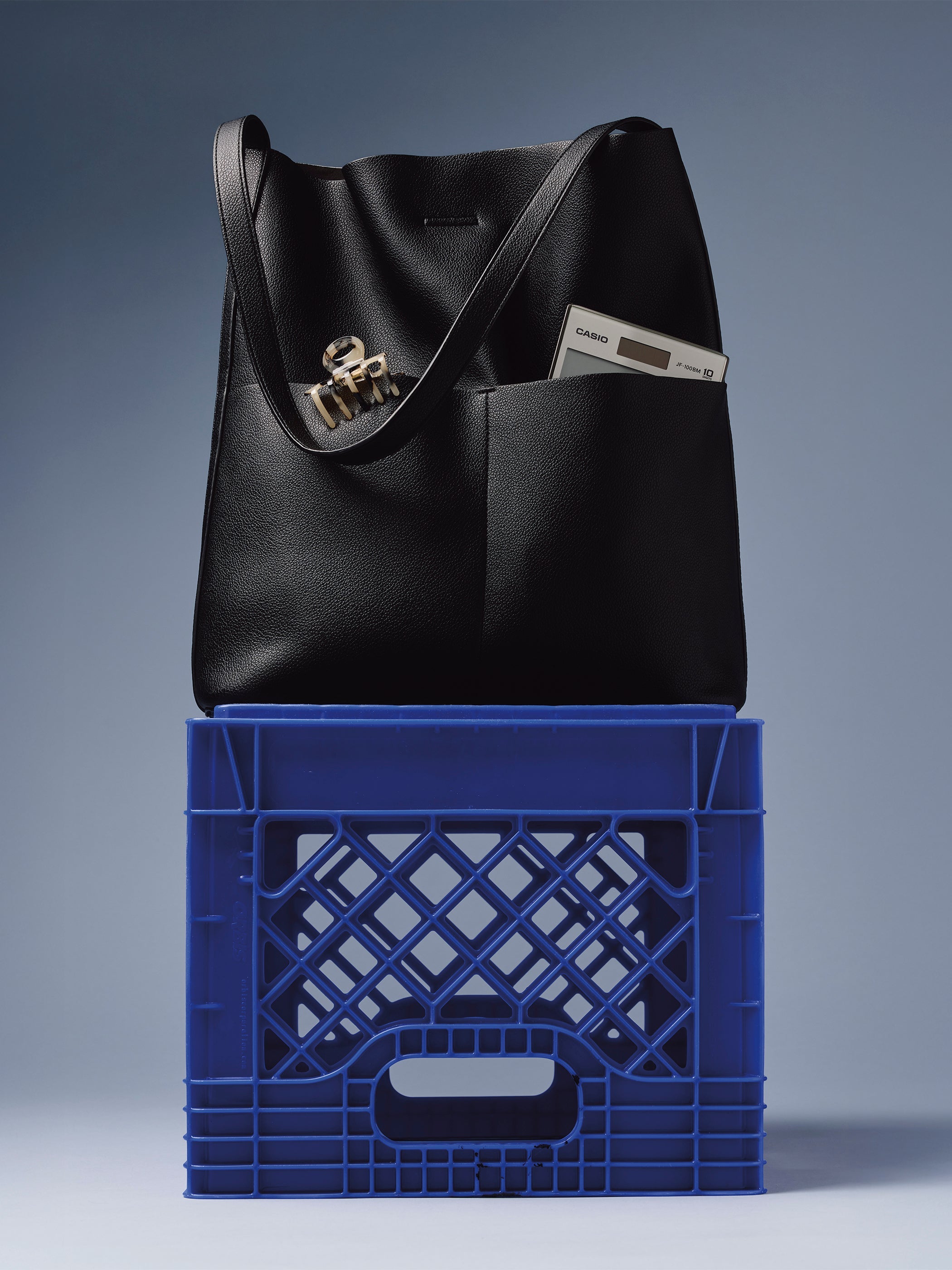 Faux Leather Tote Bag rw&co Great Value Deal