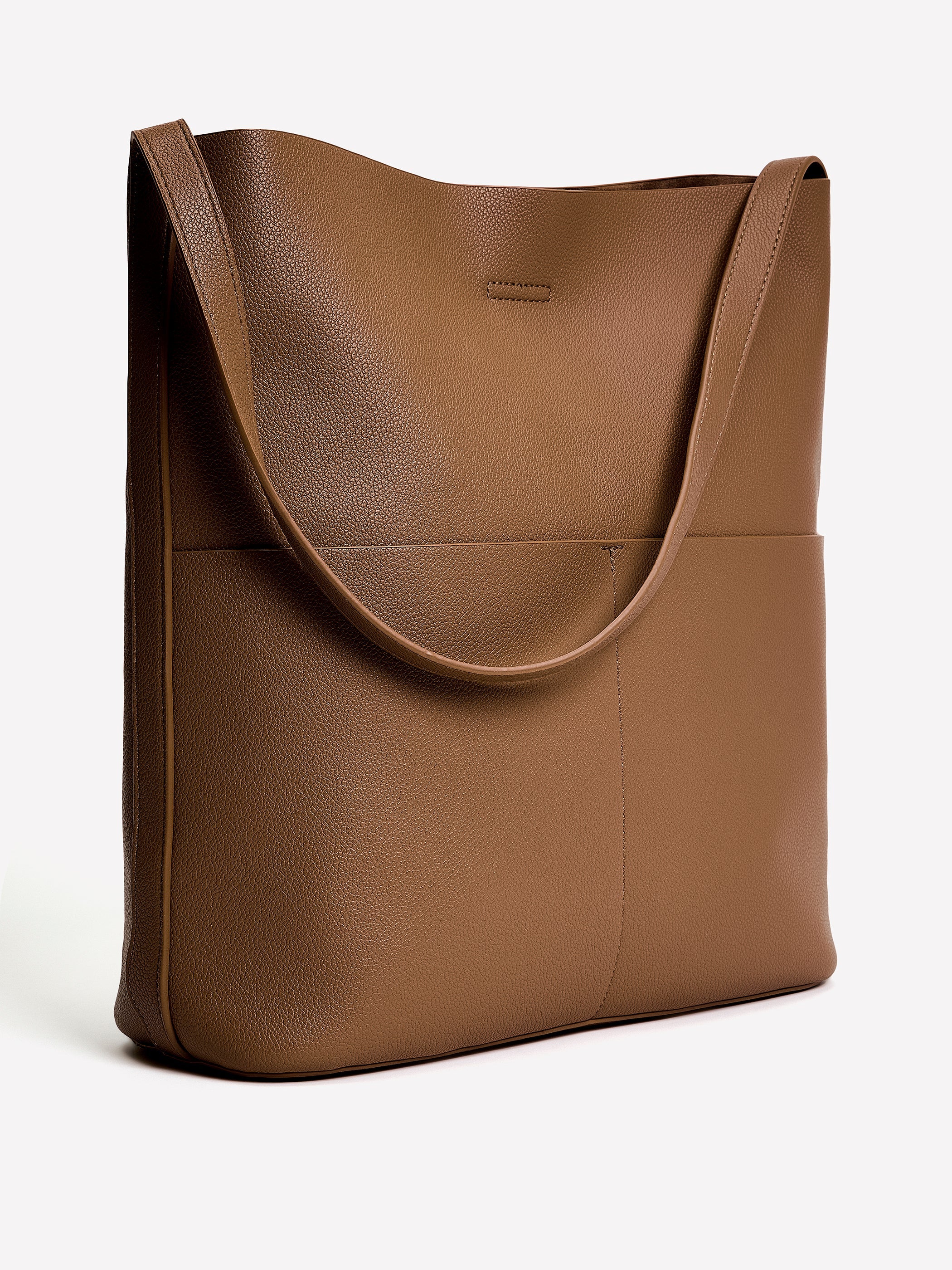 Faux Leather Tote Bag rw&co Great Value Deal
