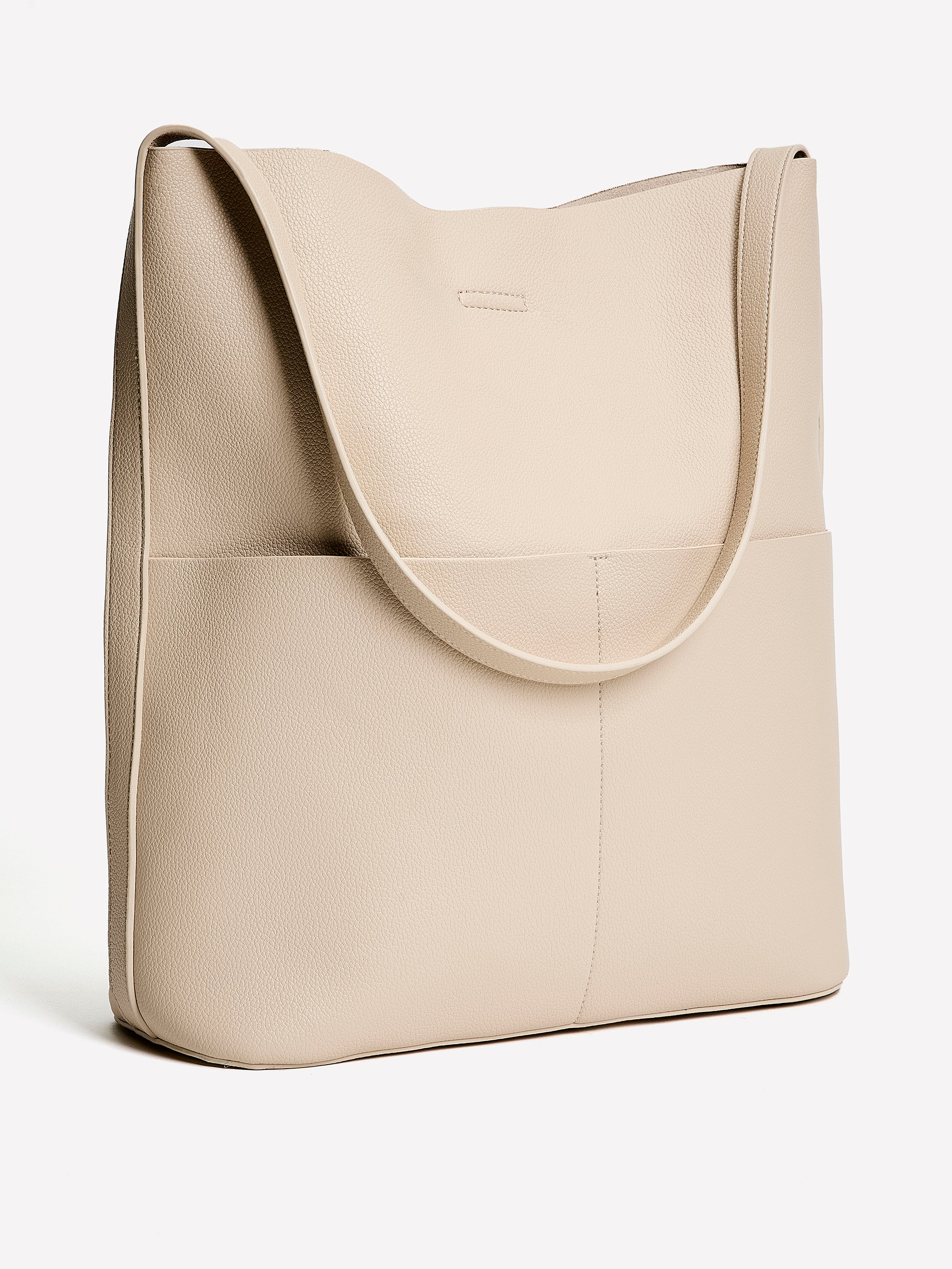 Faux Leather Tote Bag rw&co Great Value Deal