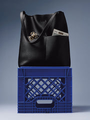 Faux Leather Tote Bag rw&co Great Value Deal