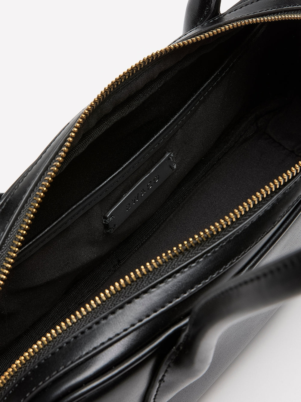 Faux Leather East-West Bag rw&co On Sale