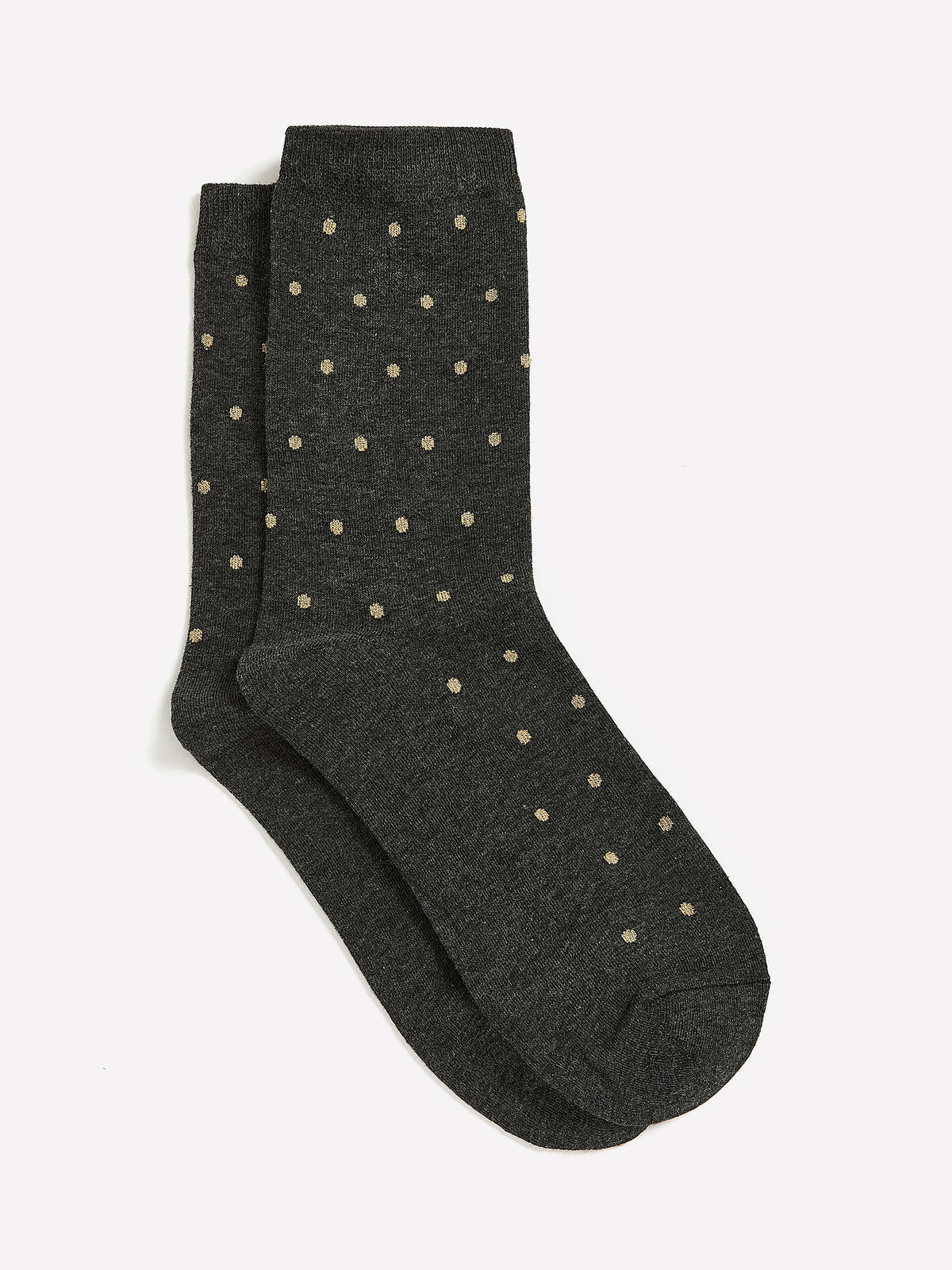 Dotted Crew Socks with Metallic Fibres rw&co Limited Time Discount