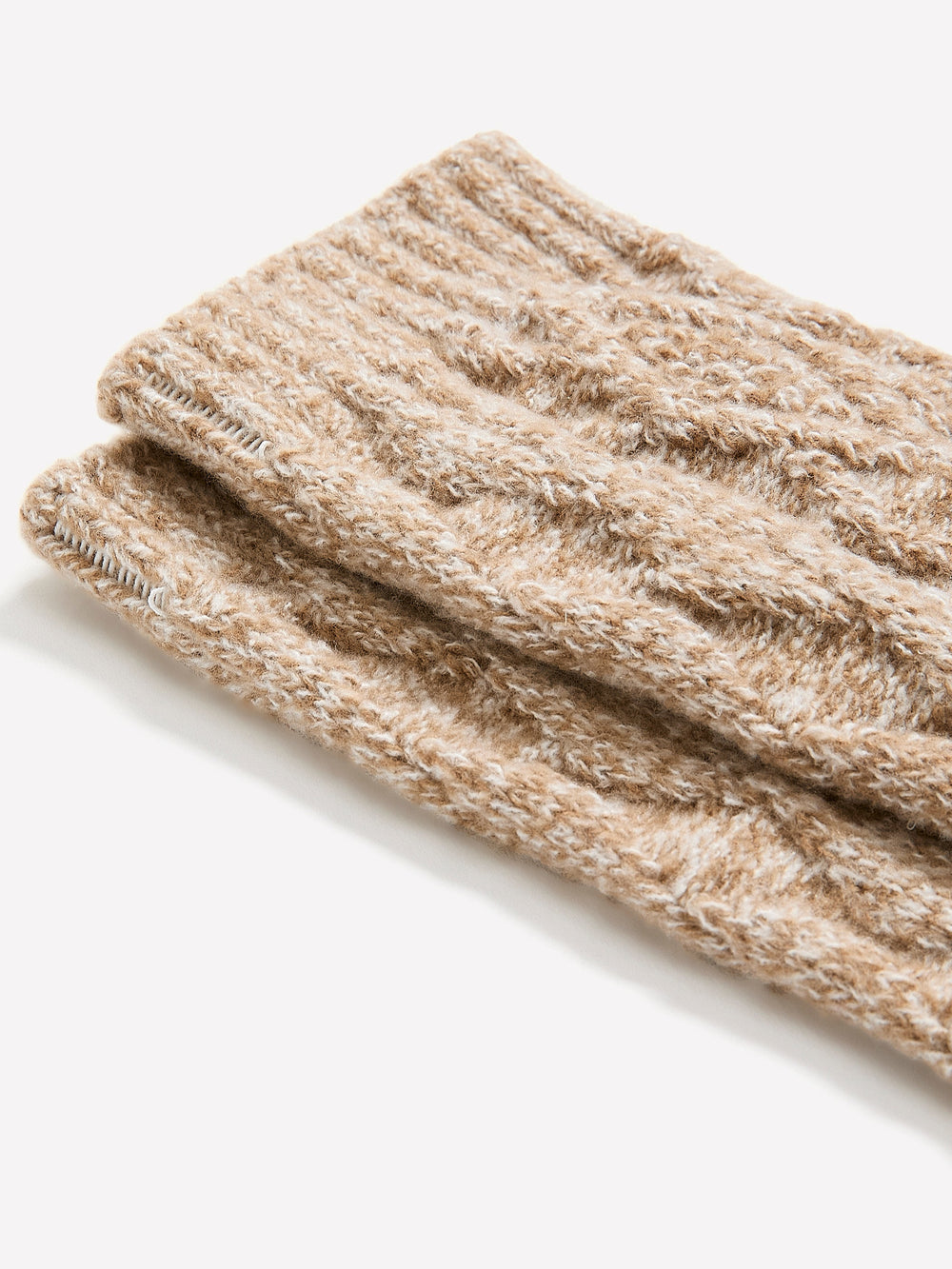 Super-Soft Crew Socks with Cable Stitches rw&co On Sale