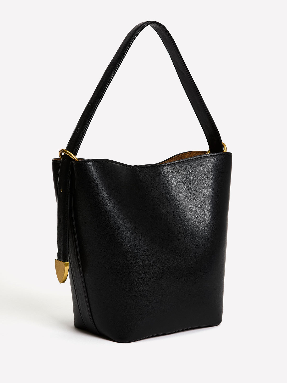 Faux Leather Bucket Bag rw&co Limited Time Discount