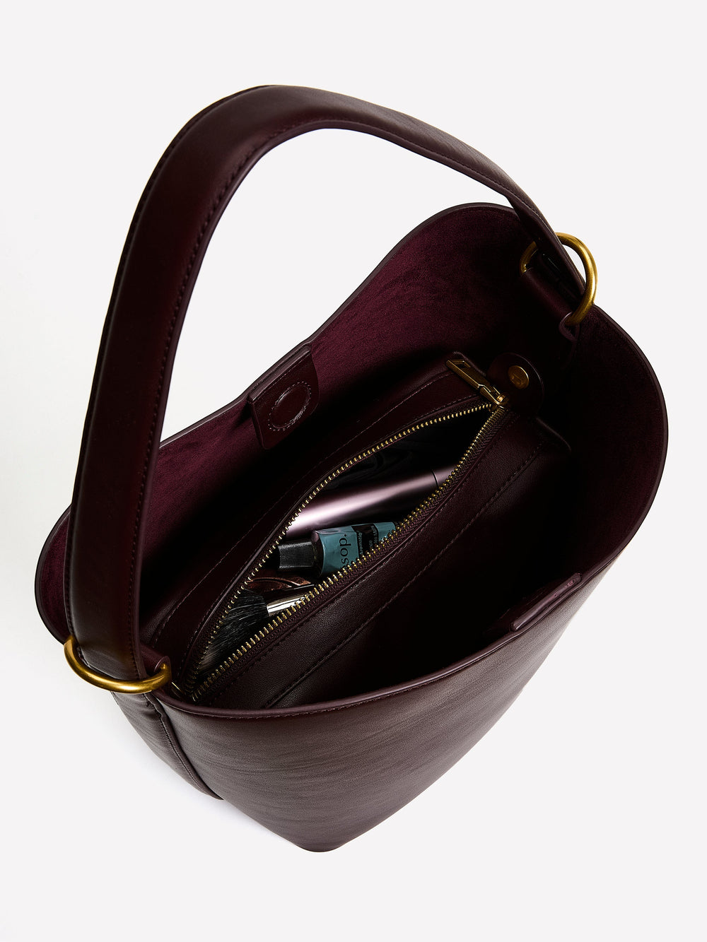 Faux Leather Bucket Bag rw&co Limited Time Discount