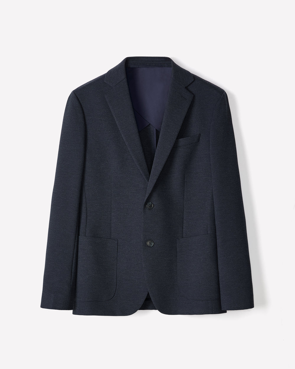 Slim Fit Knit Blazer rw&co Limited Time Discount
