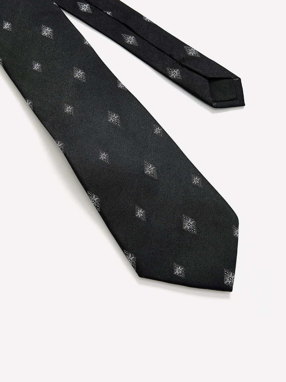 Wide Tie with Woven Pattern rw&co Limited Time Discount