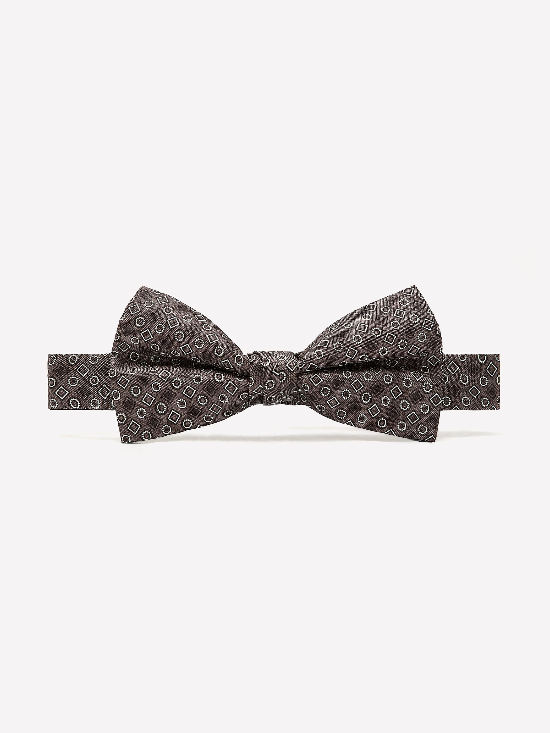 Bow Tie with Geometric Pattern rw&co Great Value Deal