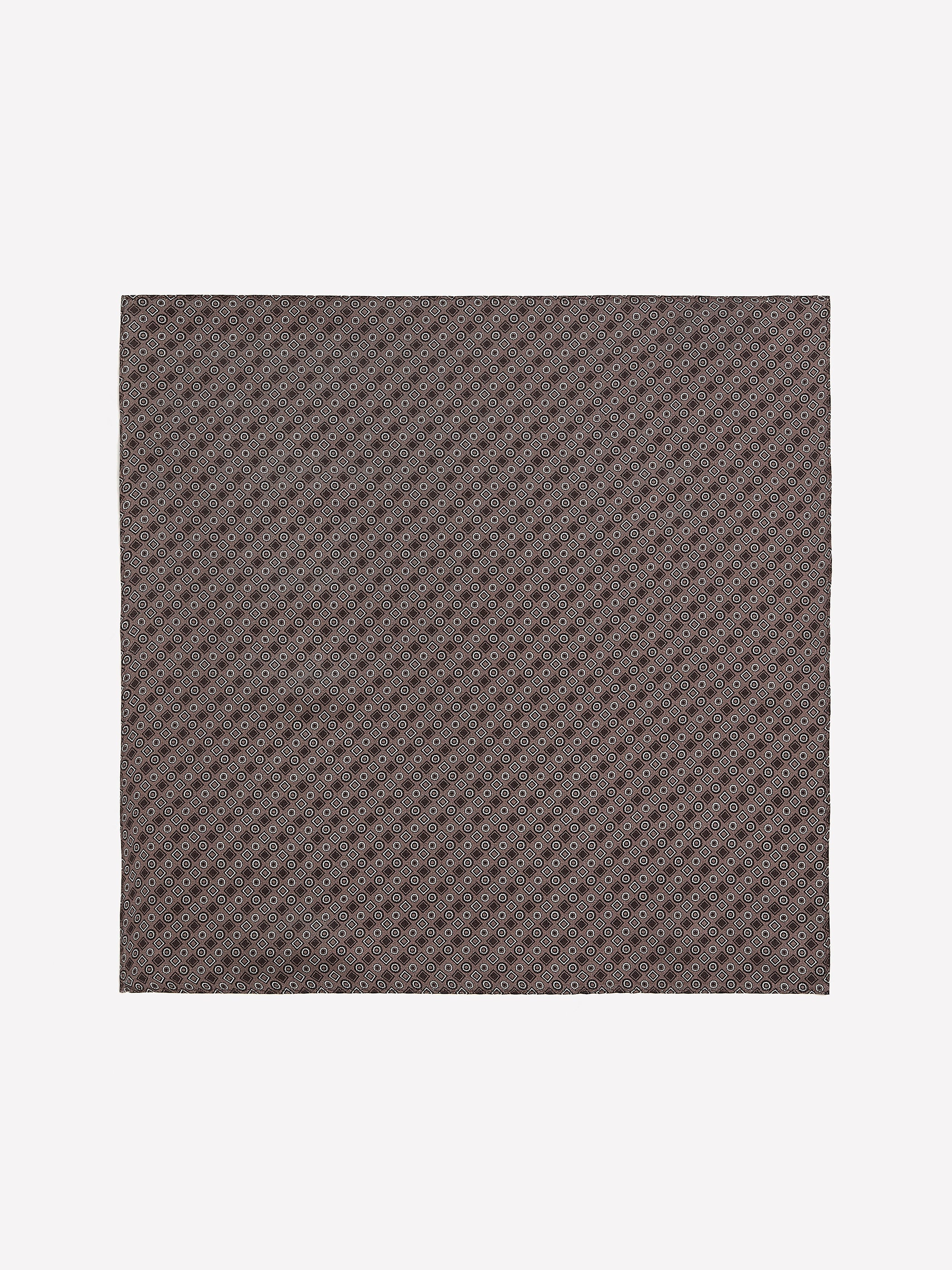 Handkerchief with Geometric Pattern rw&co Exclusive Sale Price