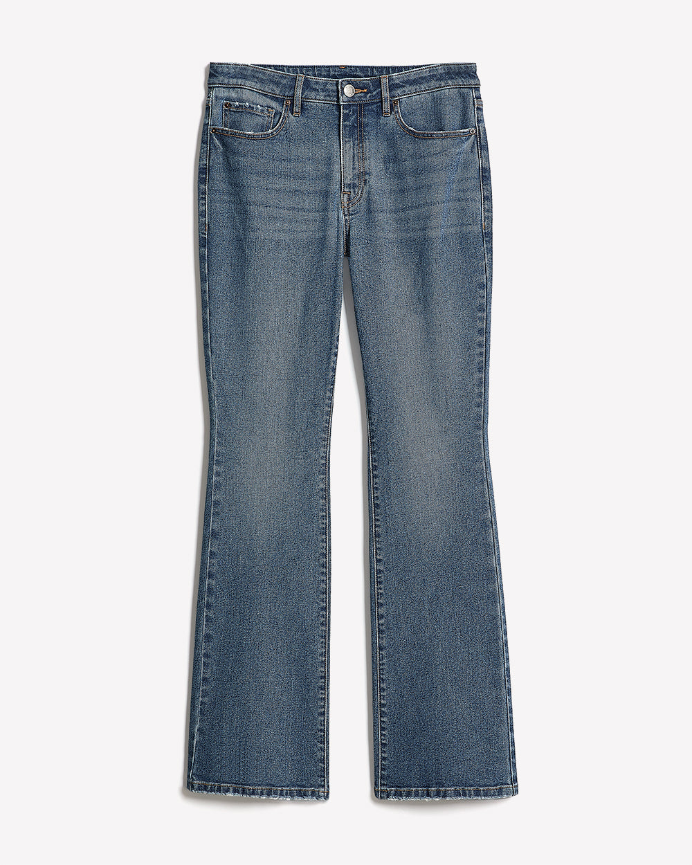 Mid-Rise Bootcut Jeans rw&co Limited Time Discount