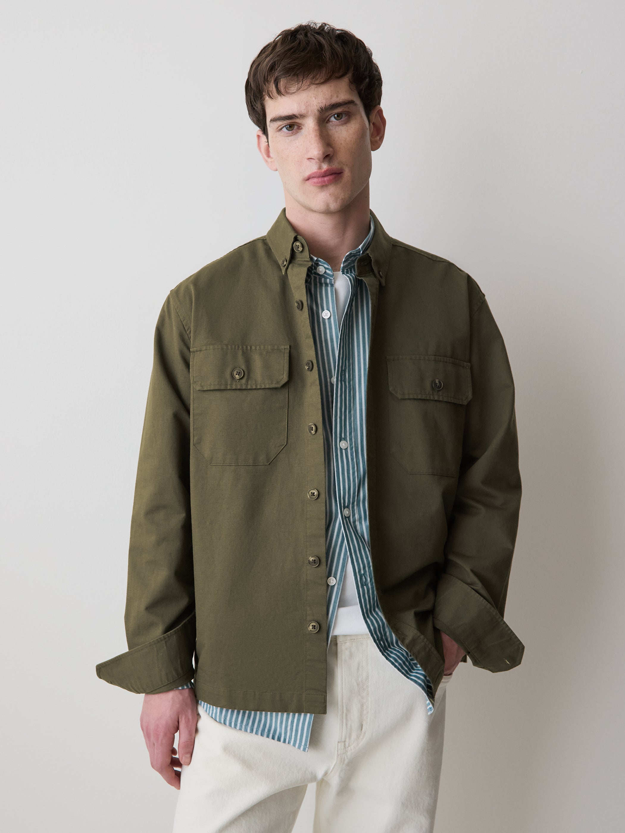 Canvas Overshirt rw&co Exclusive Sale Price