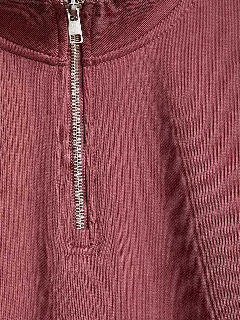 Long-Sleeve Quarter-Zip Mock-Neck Sweater rw&co Special Promo Price
