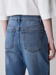 Cropped Straight-Leg Jeans rw&co Limited Time Discount