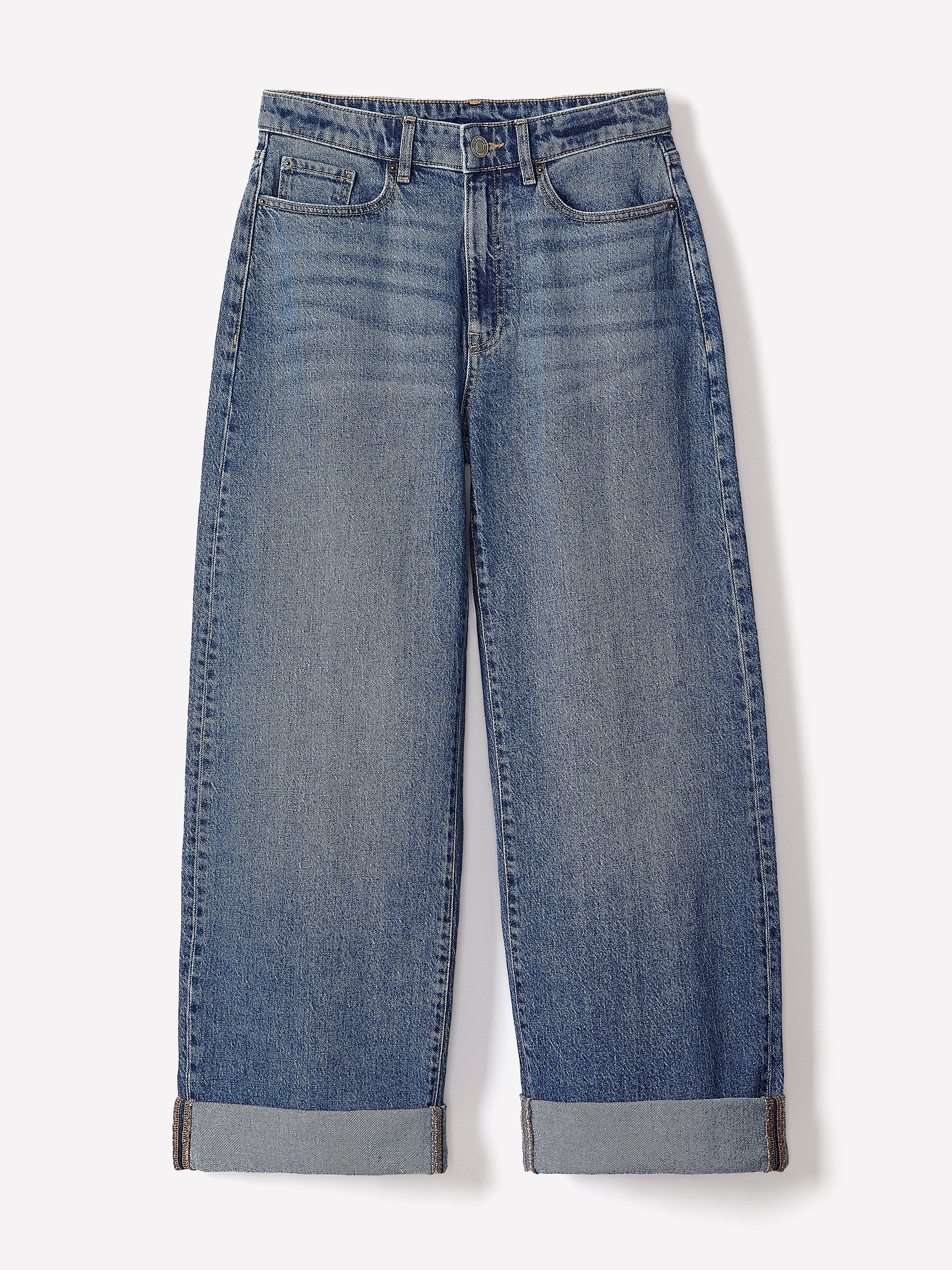 Slouchy Mid-Rise Jeans rw&co Special Offer
