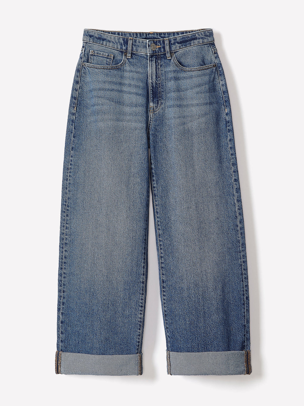 Slouchy Mid-Rise Jeans rw&co Special Offer