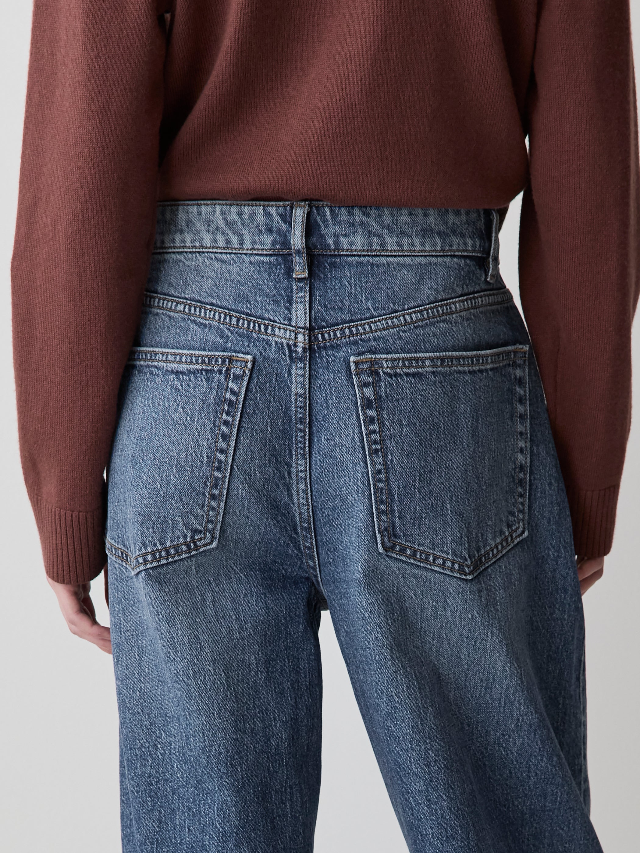 Slouchy Mid-Rise Jeans rw&co Special Offer