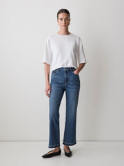 Cropped Bootcut Jeans rw&co Exclusive Sale Price