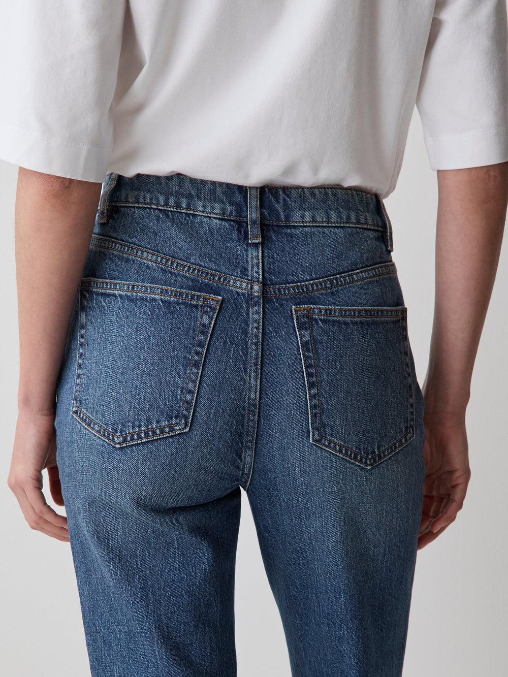 Cropped Bootcut Jeans rw&co Exclusive Sale Price