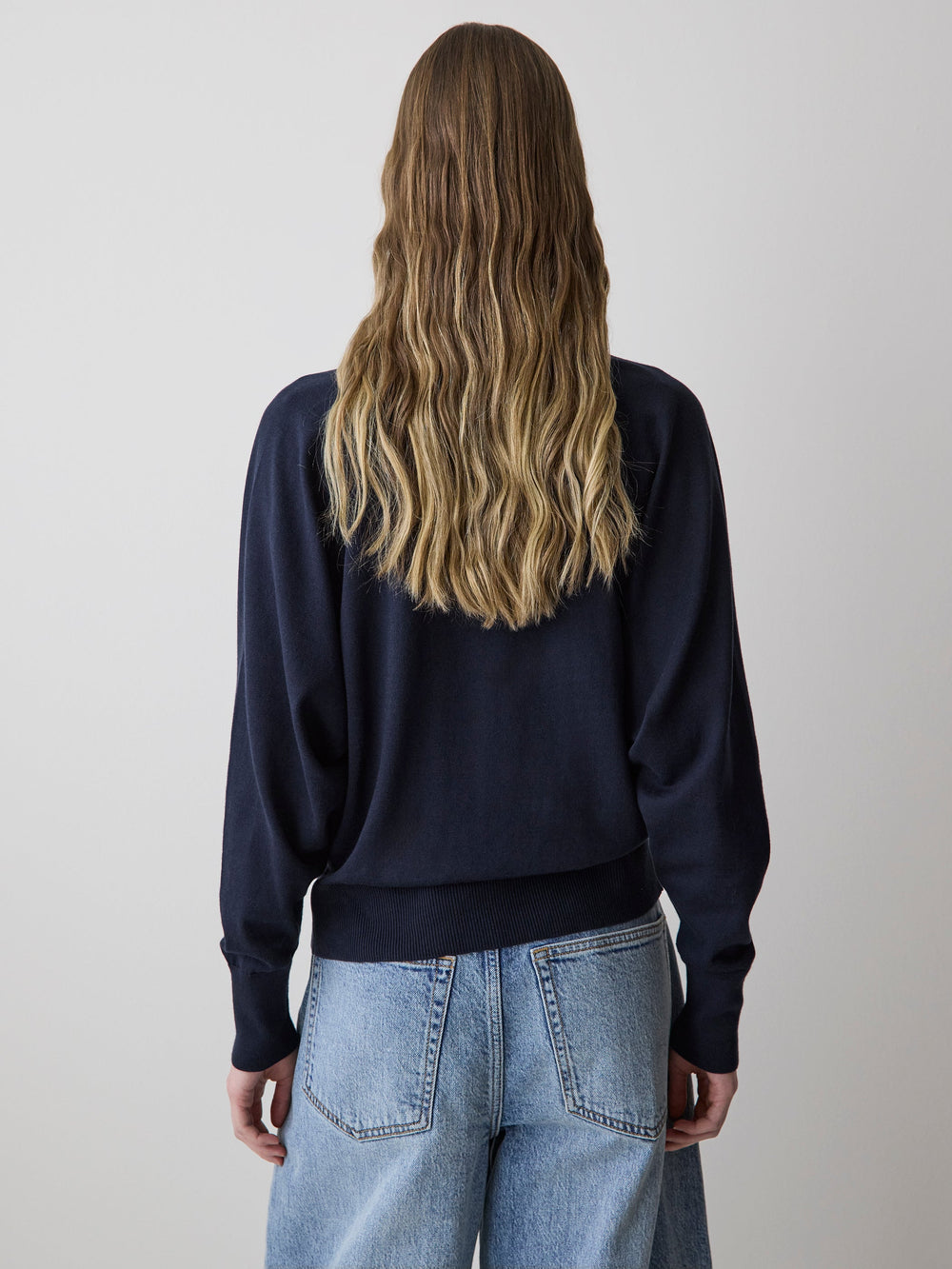 Long-Sleeve V-Neck Cardigan rw&co Special Offer