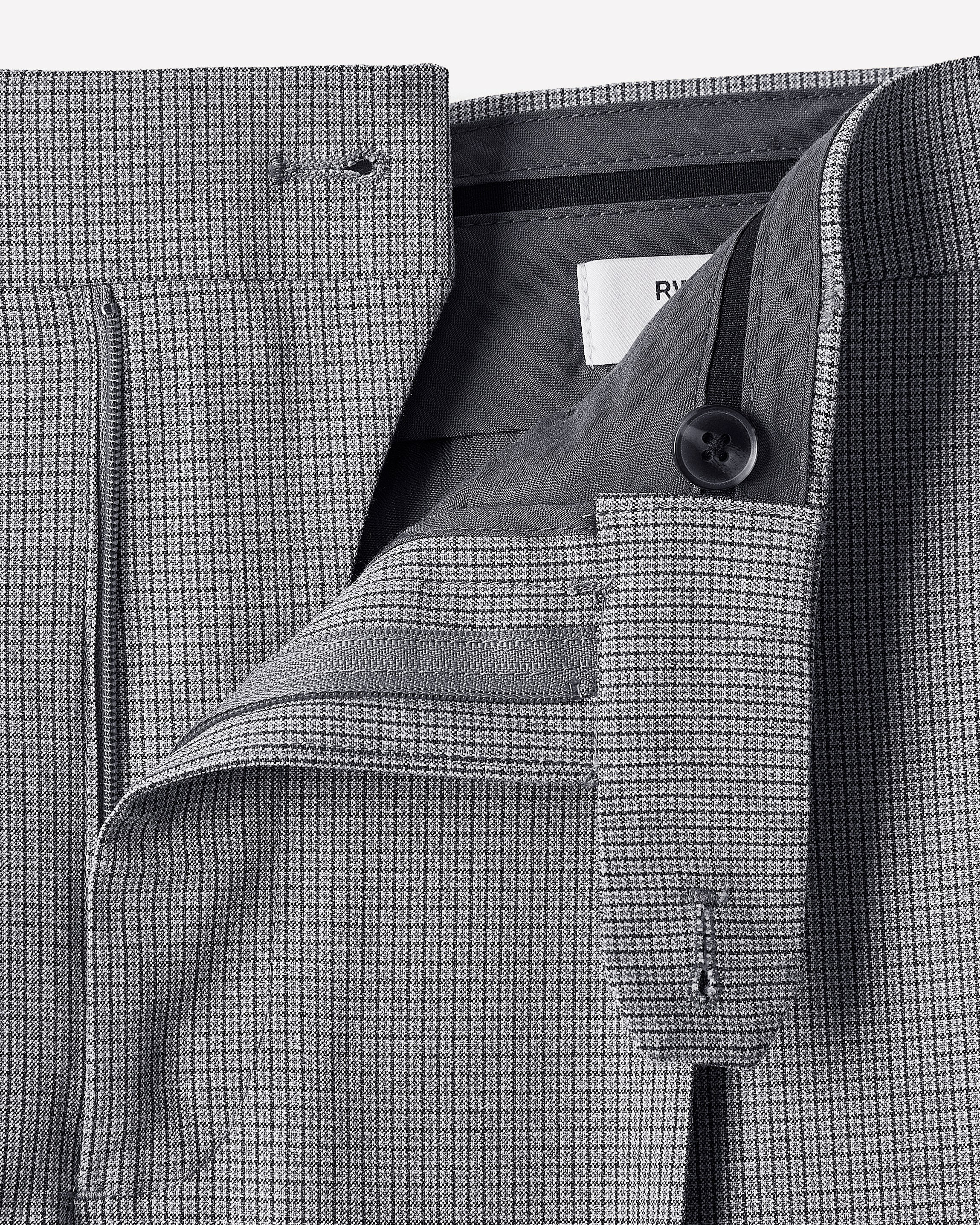 Tapered-Leg Pleated Dress Pant rw&co On Sale