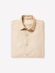 Slim Fit Knit-Like Dress Shirt rw&co Limited Time Discount