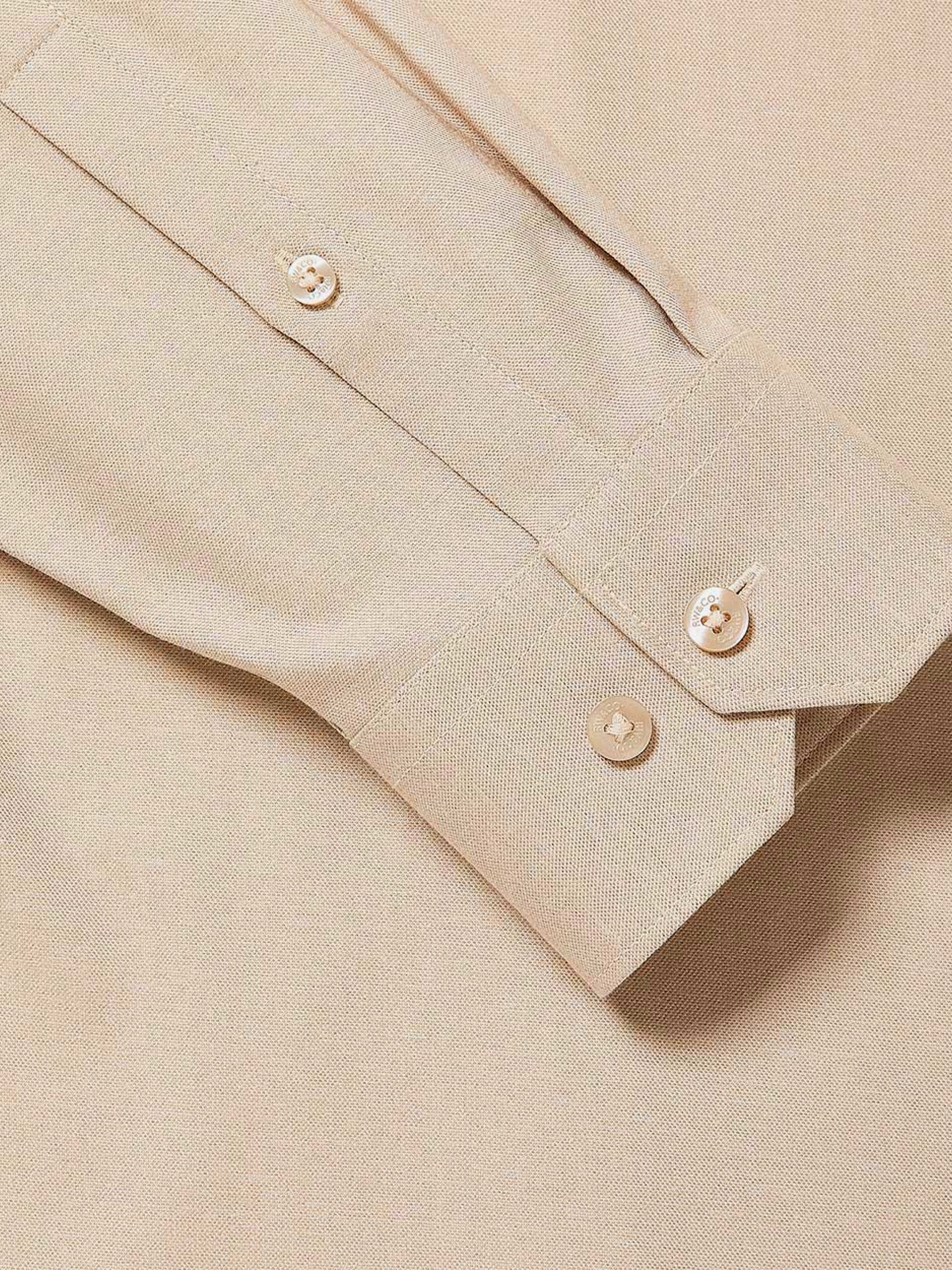 Slim Fit Knit-Like Dress Shirt rw&co Limited Time Discount
