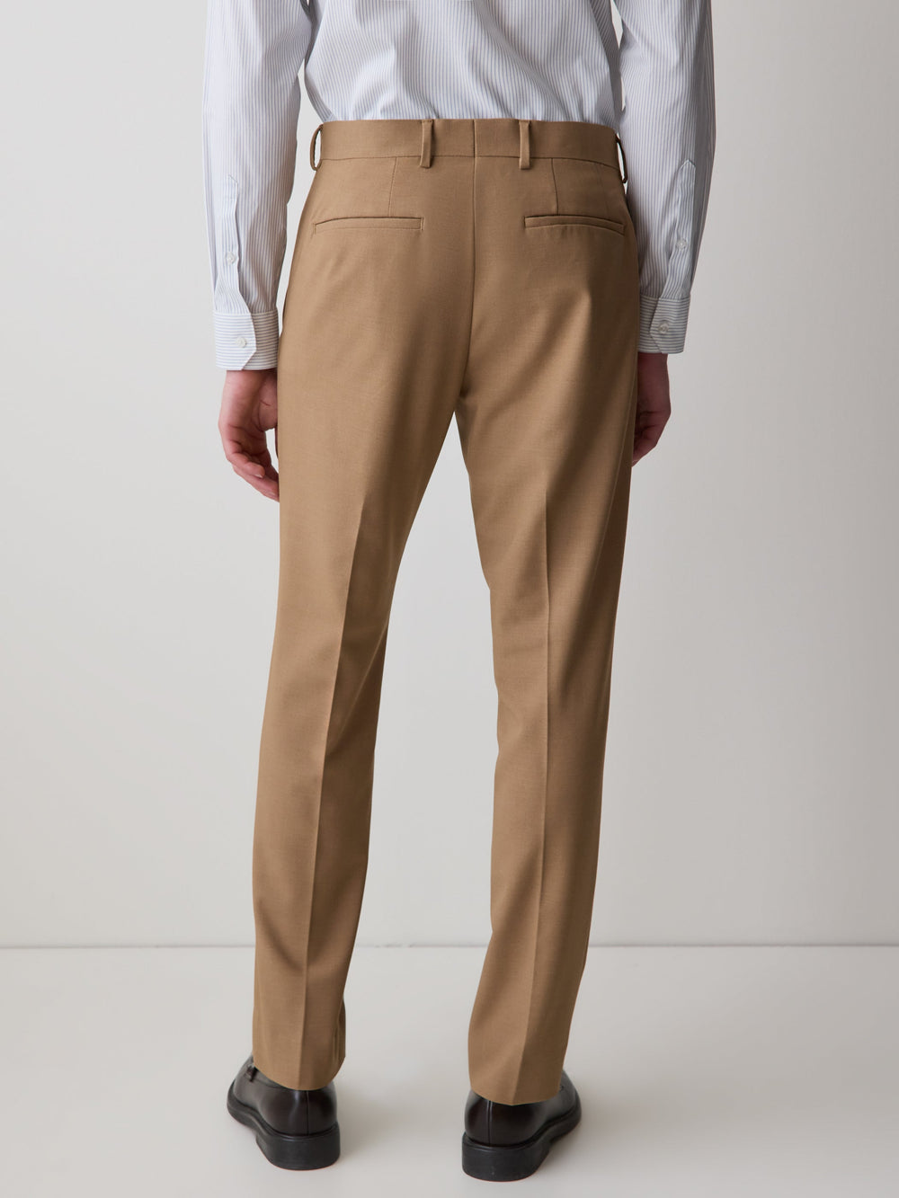 Slim Fit Peachy Camel Suit Pant rw&co On Sale