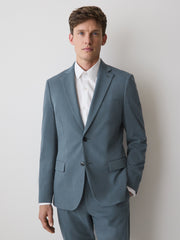 Slim Fit Blue Suit Blazer rw&co Exclusive Sale Price
