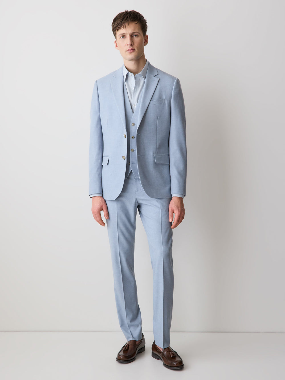 Blue Suit Vest rw&co Special Offer