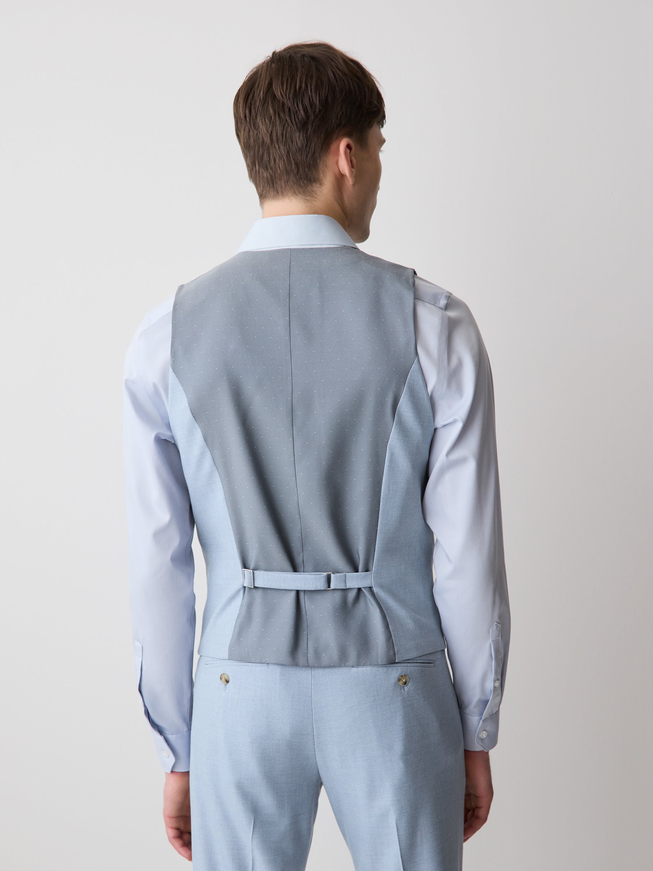 Blue Suit Vest rw&co Special Offer