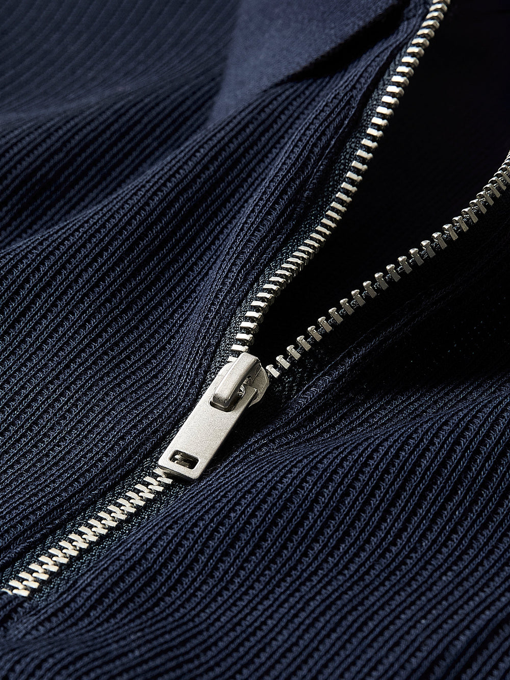 Short-Sleeve Ribbed Quarter-Zip Polo rw&co On Sale