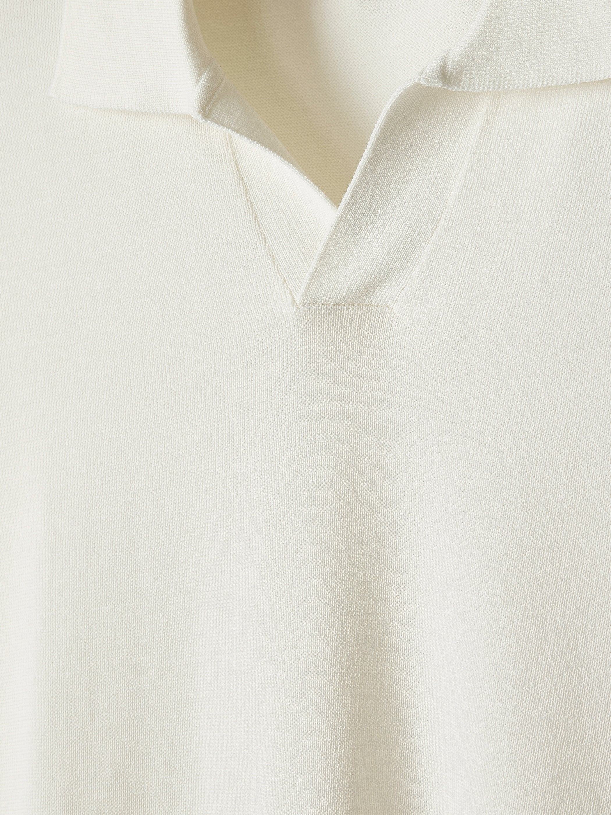 Cotton Short-Sleeve Polo with Johnny Collar rw&co Exclusive Sale Price