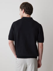 Cotton Short-Sleeve Polo with Johnny Collar rw&co Exclusive Sale Price