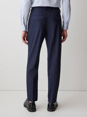 Striped Tapered-Leg Pleated Dress Pant rw&co Special Promo Price
